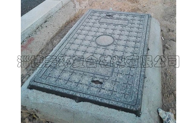 復合井蓋方形案例